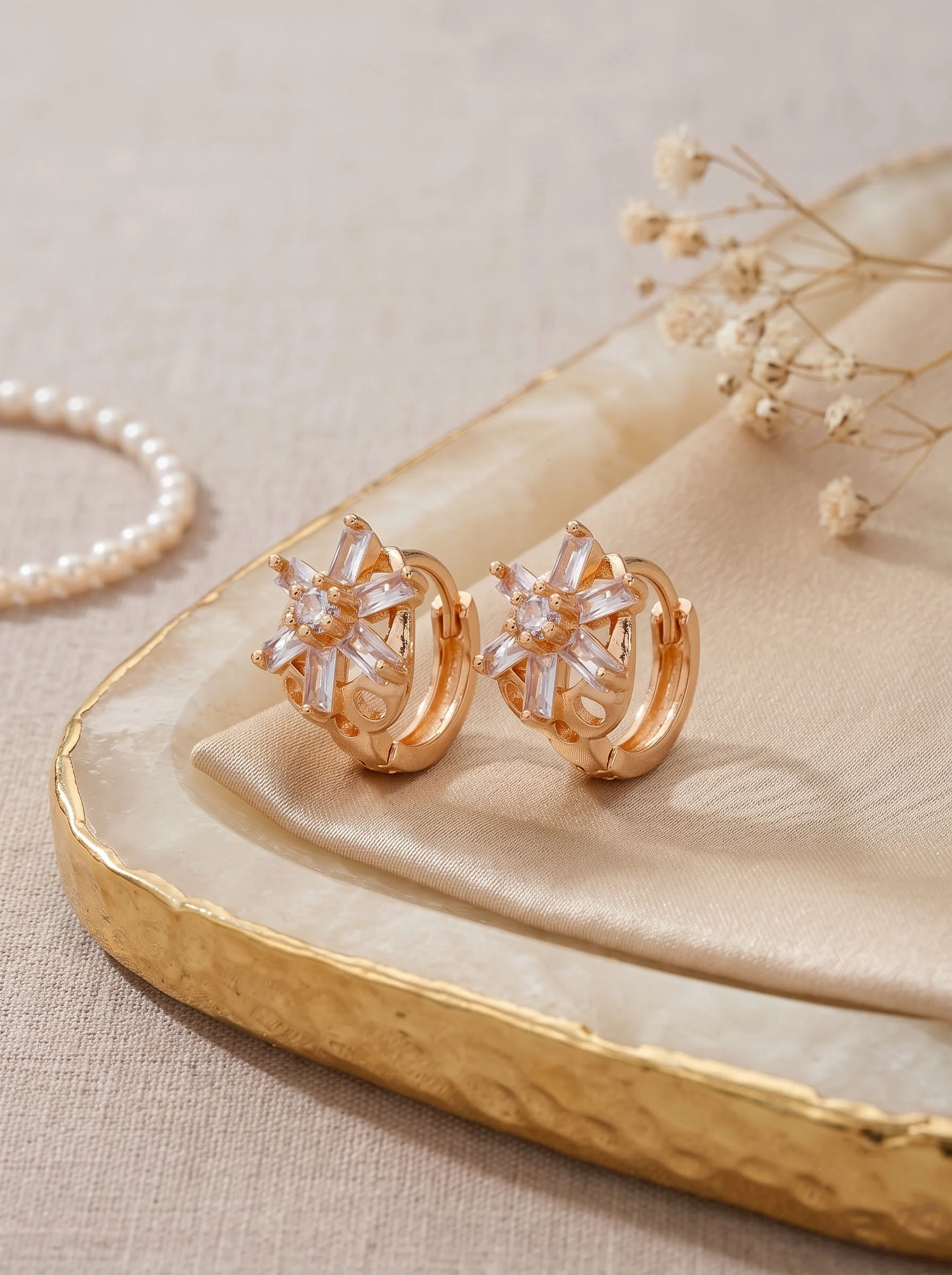 Elegant Crystal Stud Earrings - Image 6