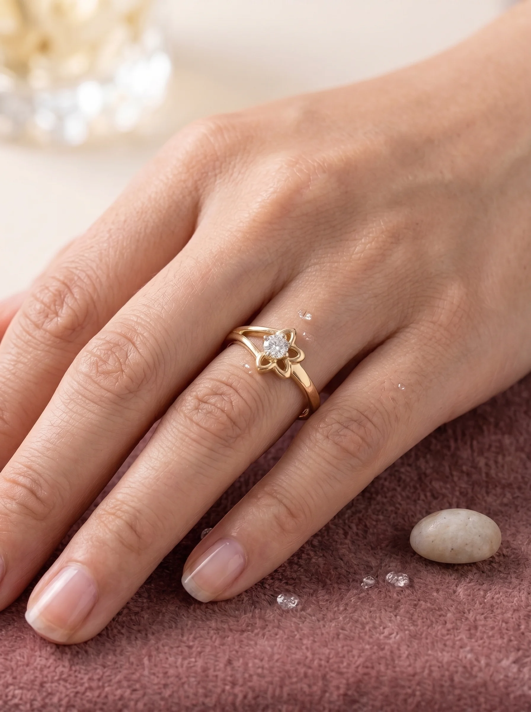 Sleek Gold Ring - Image 5