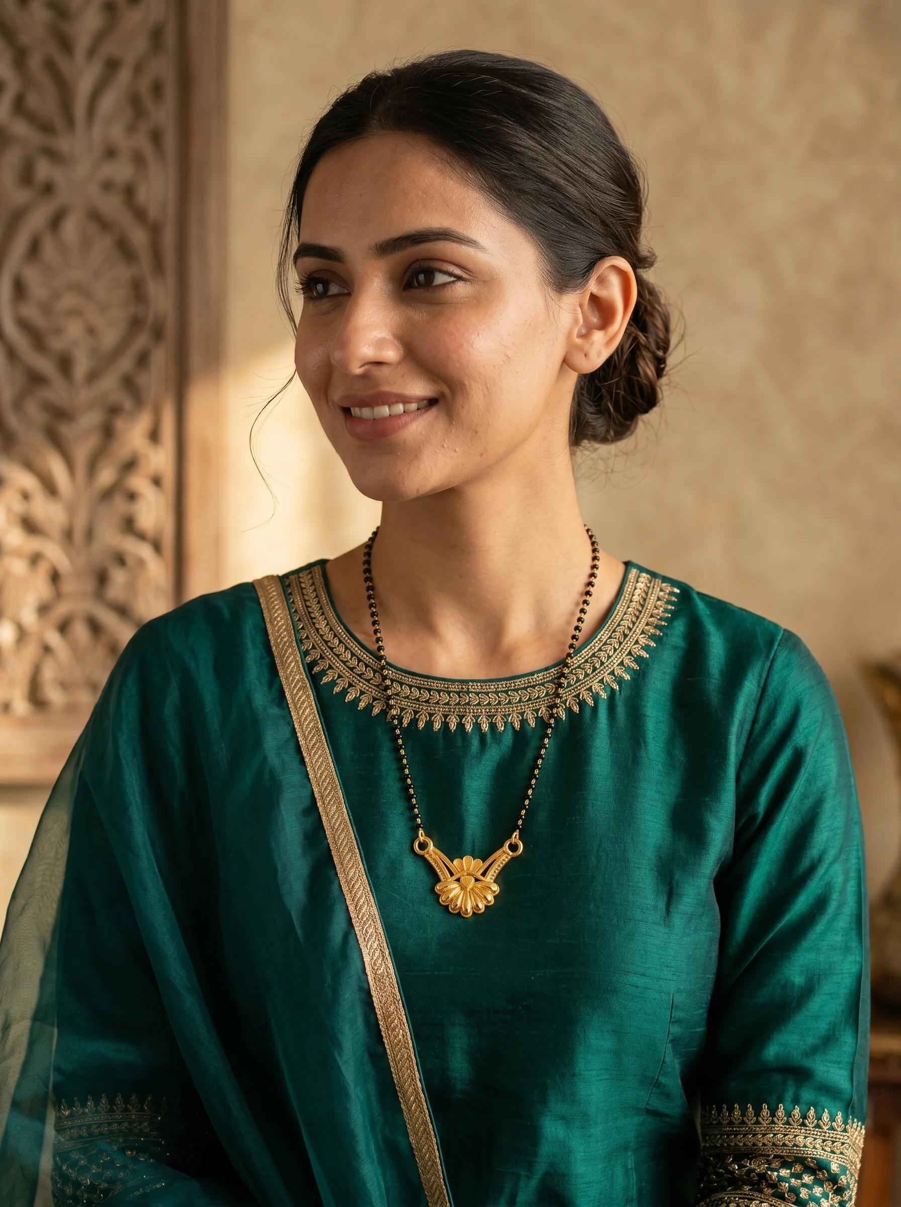 Everyday Gold Mangalsutra Necklace - Image 5
