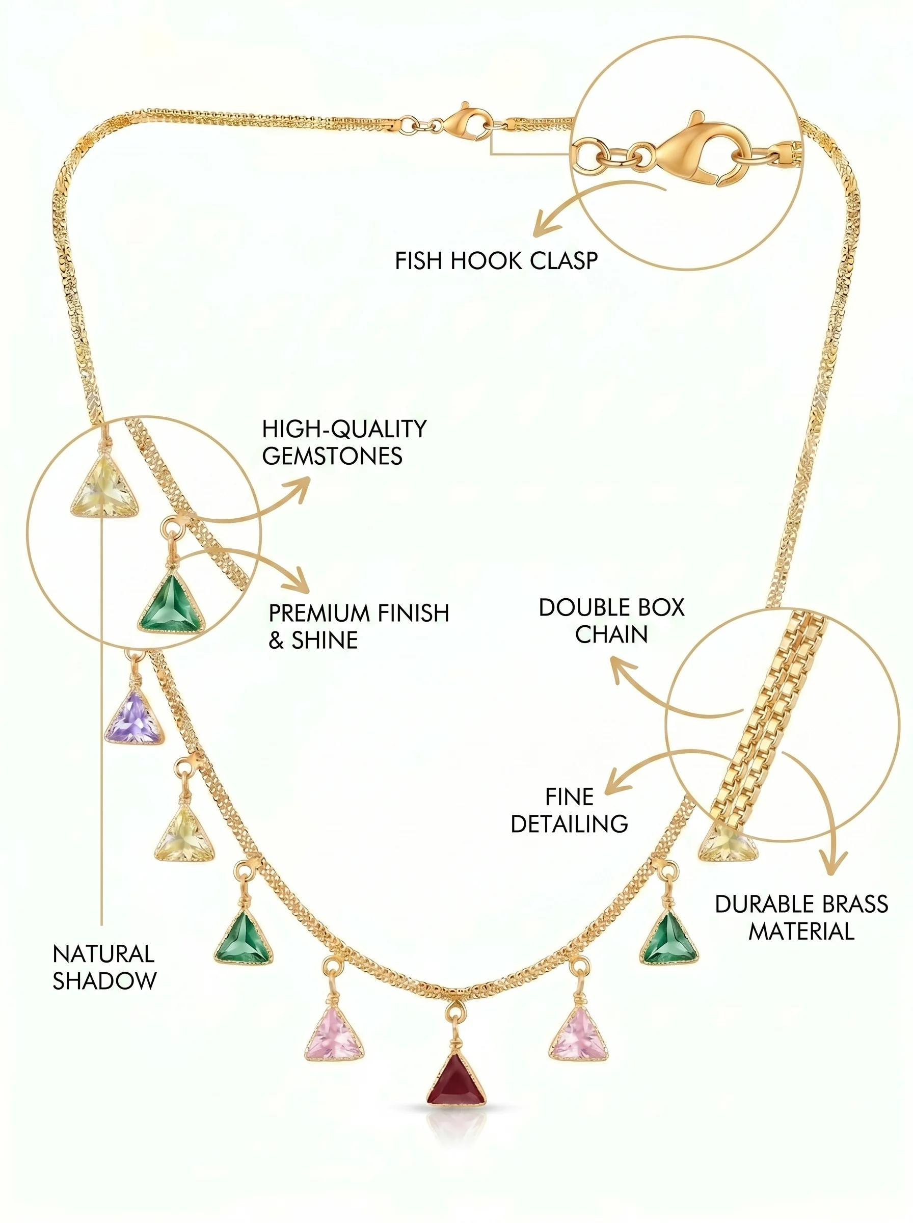 Classic Gold Necklace - Image 6