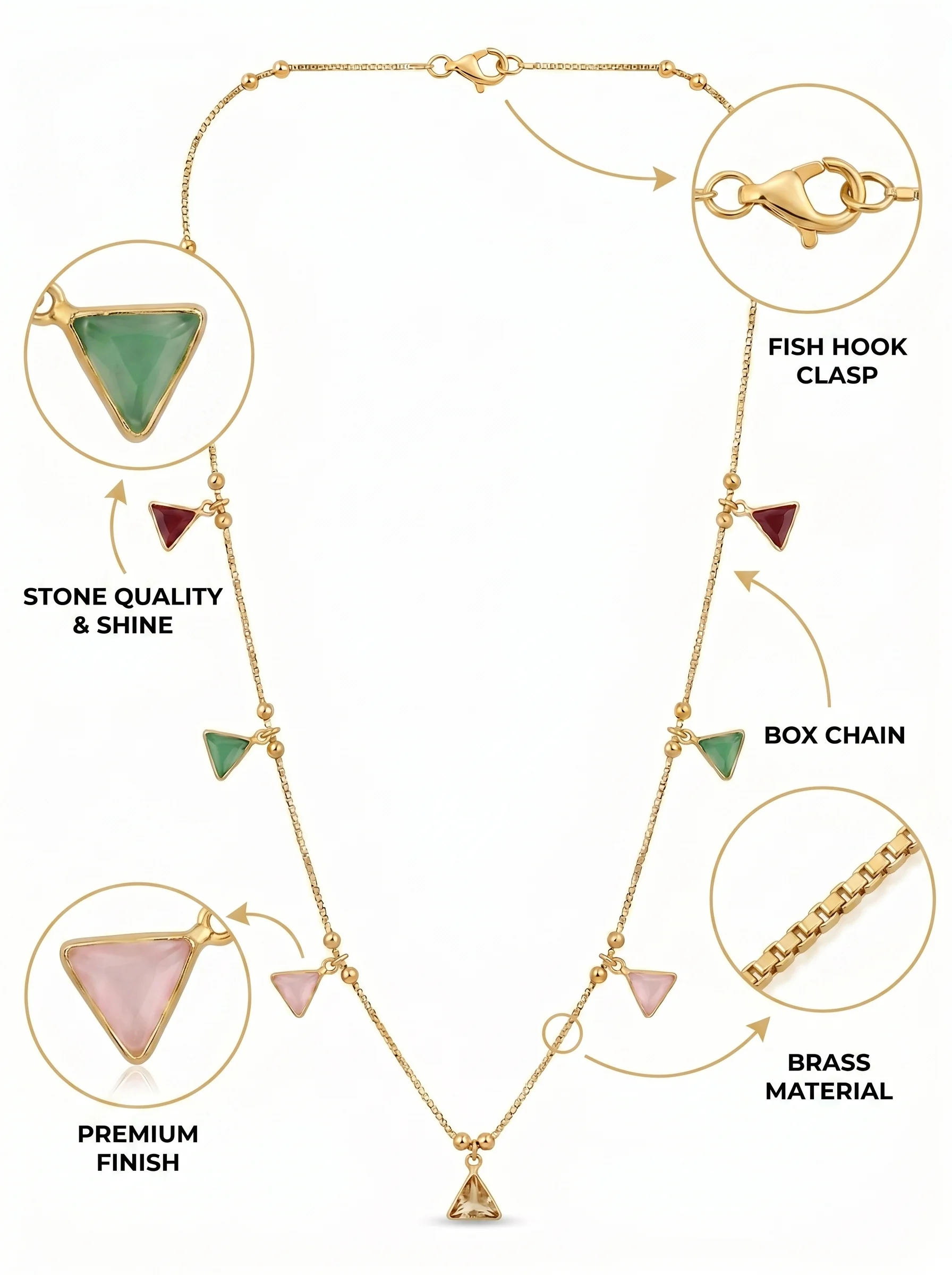 Grace Gold Necklace - Image 7