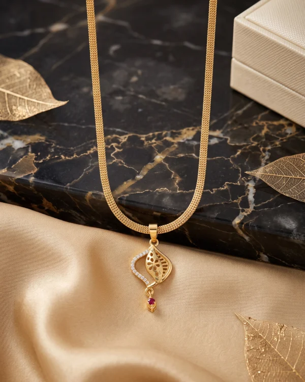 Premium Gold Pendant Necklace