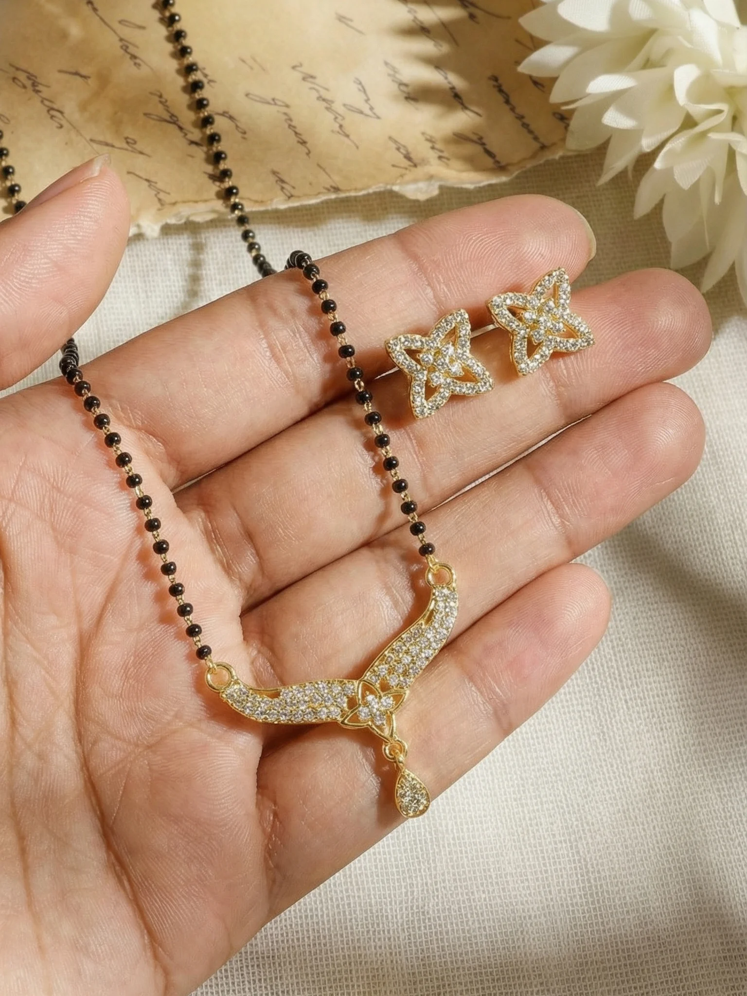 Grace Gold Mangalsutra - Image 5