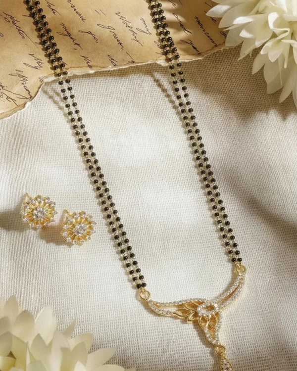 Diamond Look Mangalsutra Set