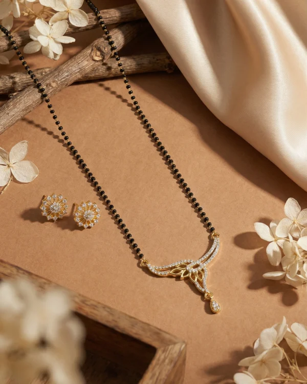 Premium Black Bead Mangalsutra