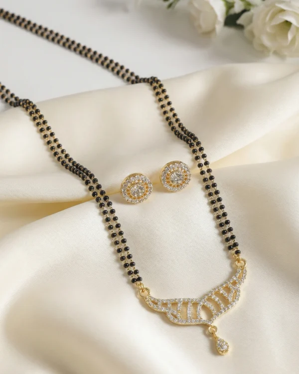 Premium Stone Gold Mangalsutra