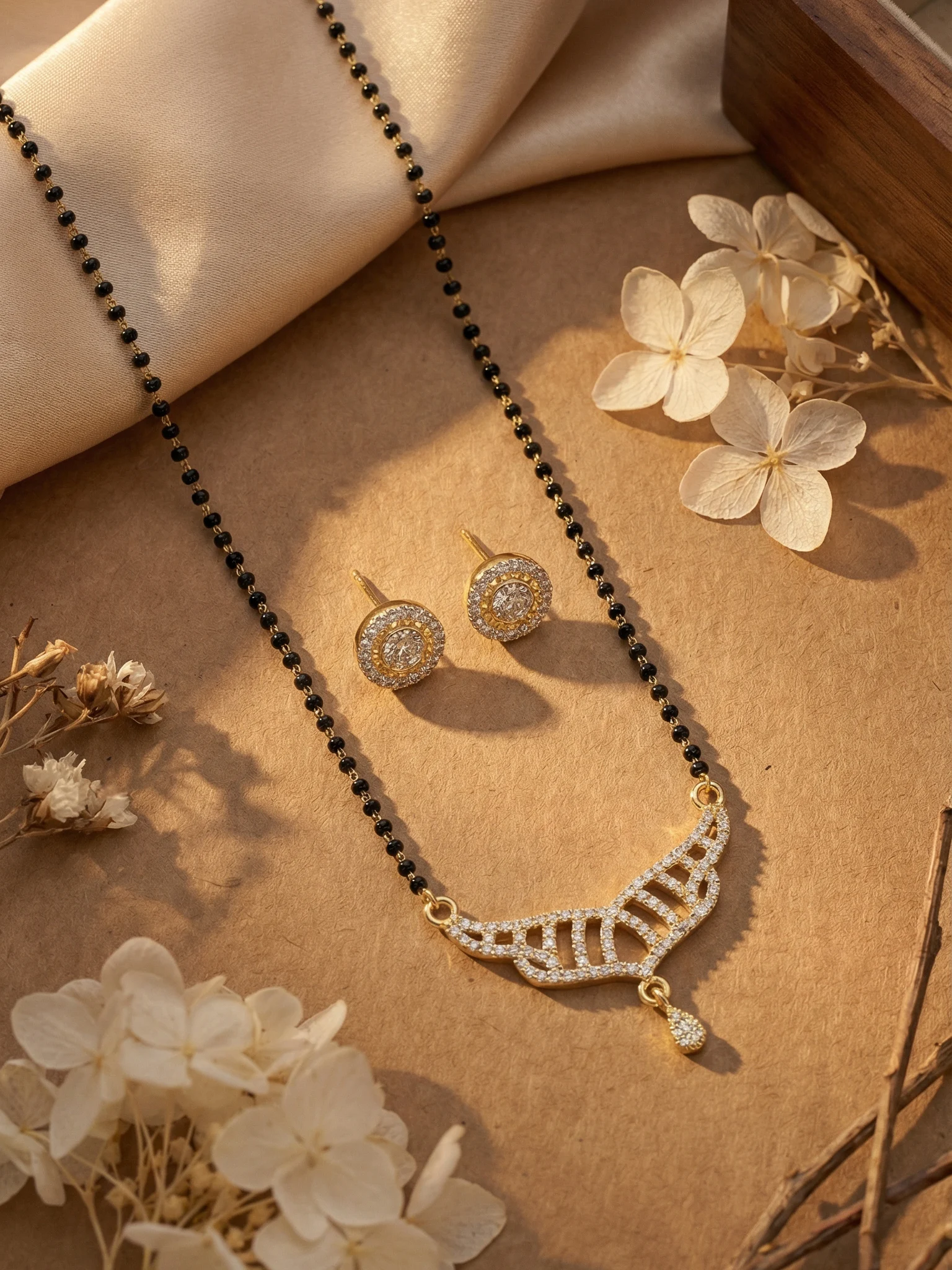 Luxury Gold Mangalsutra - Image 4