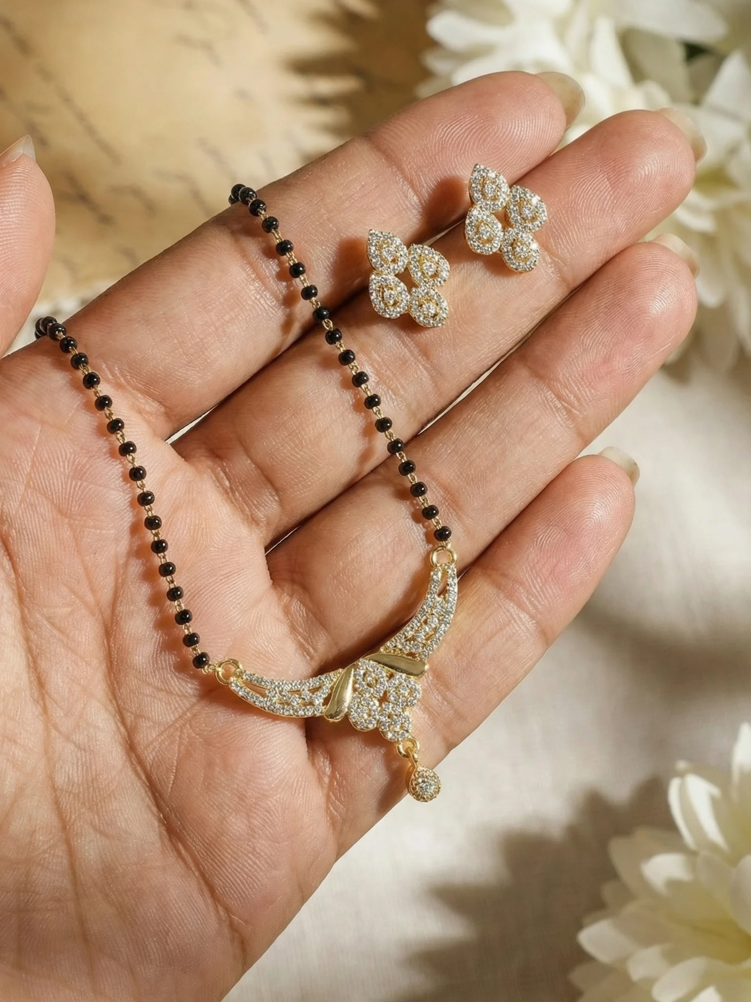 Designer Single Bead Mangalsutra - Image 5