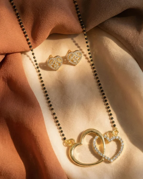Modern Gold Mangalsutra Set