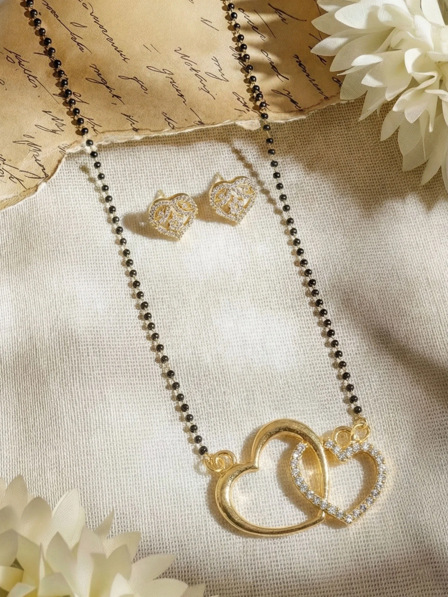 Modern Gold Mangalsutra Set - Image 6