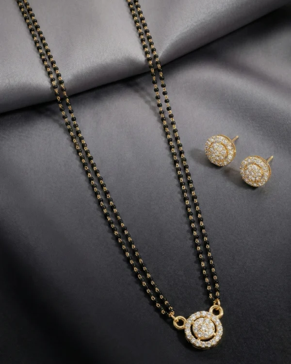 Designer Gold Mangalsutra Set