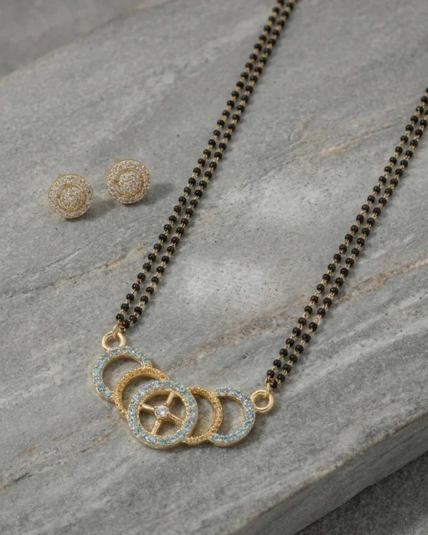 Premium Stone Gold Mangalsutra