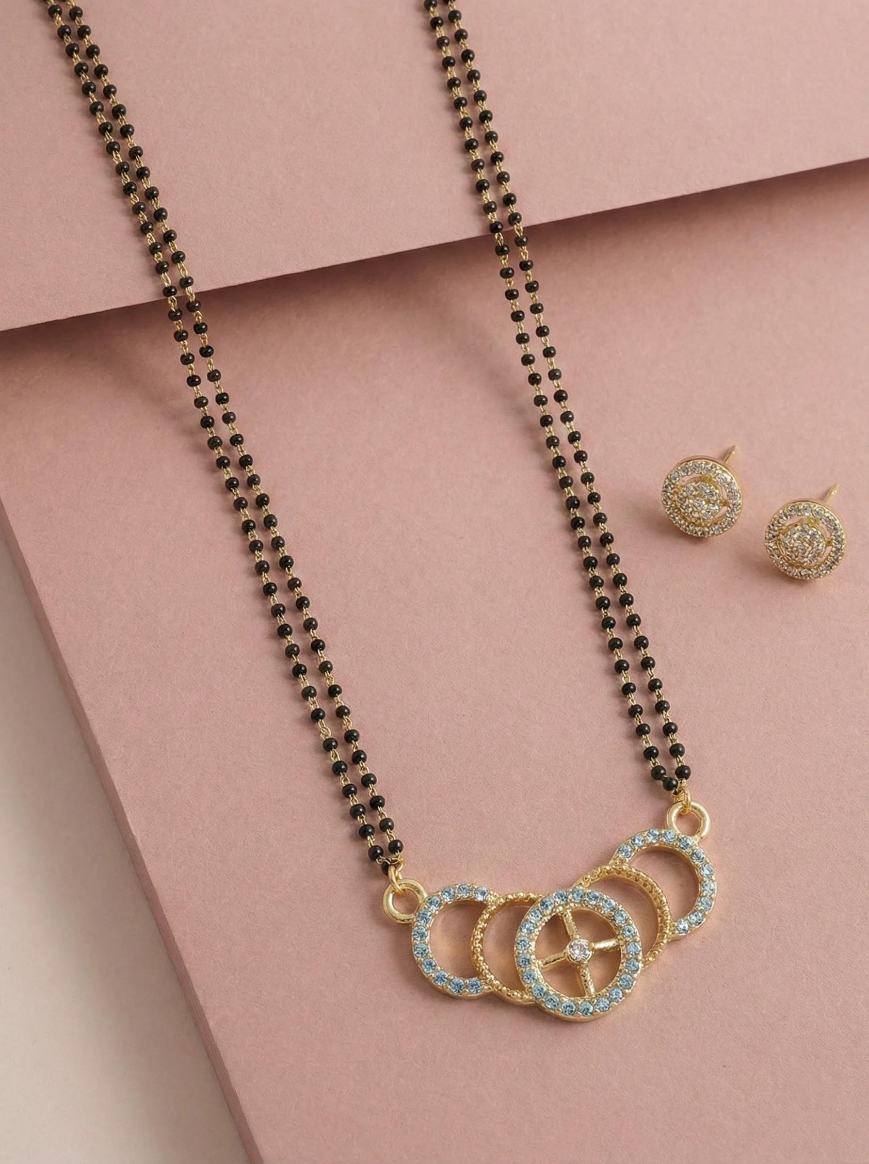 Premium Stone Gold Mangalsutra - Image 5