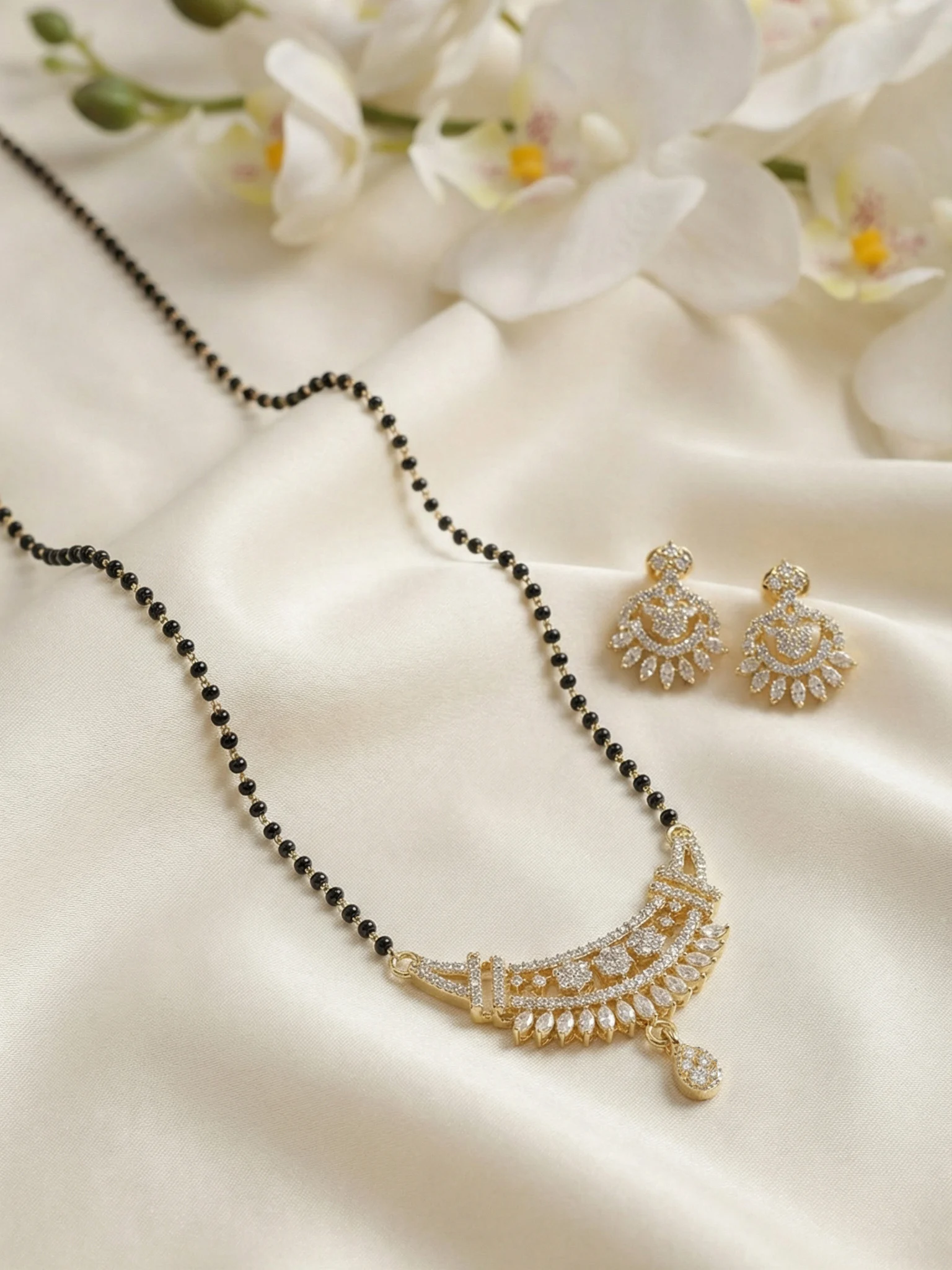 Premium Single Bead Mangalsutra - Image 2