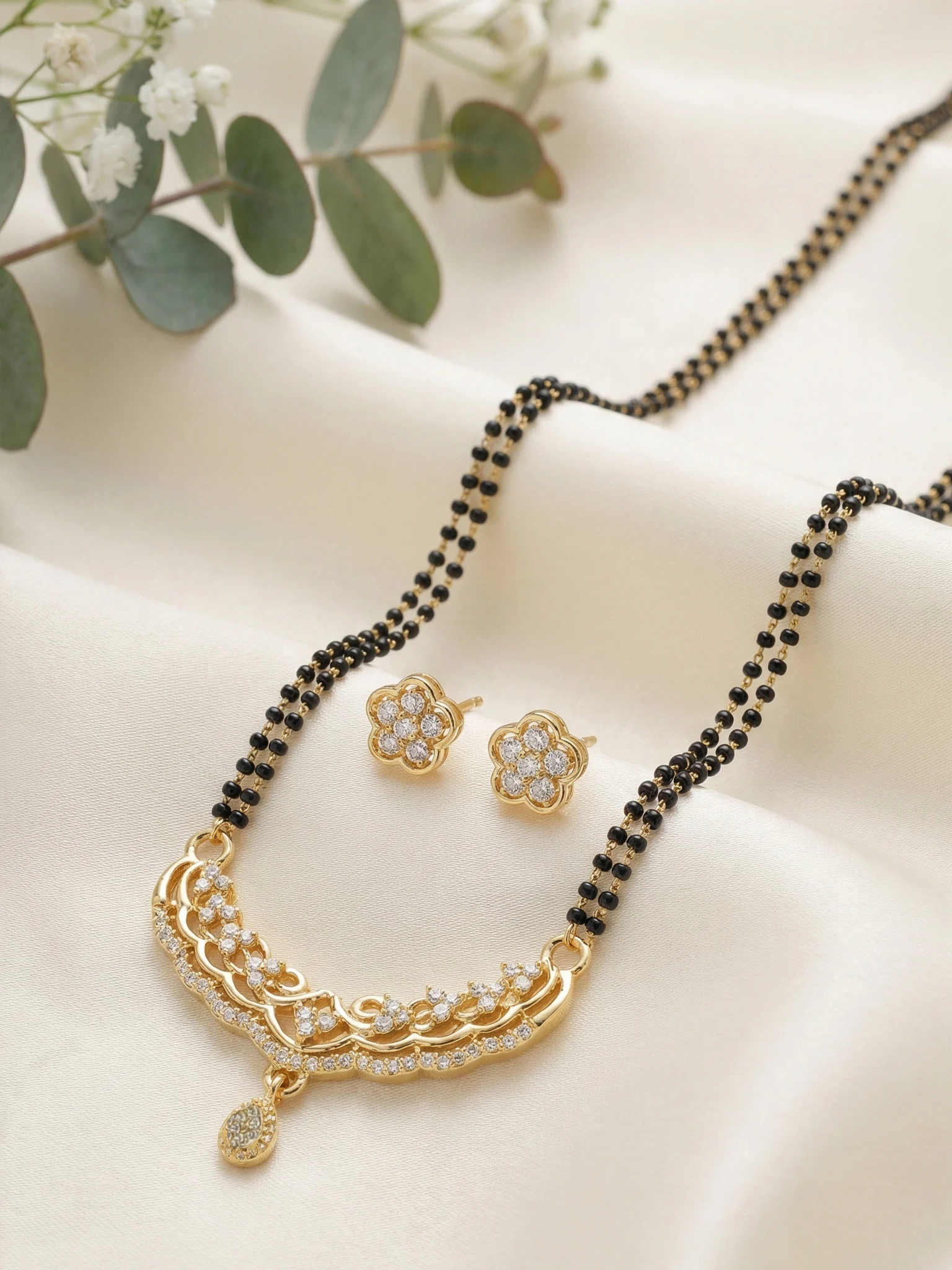 Double Chain Mangalsutra - Image 2