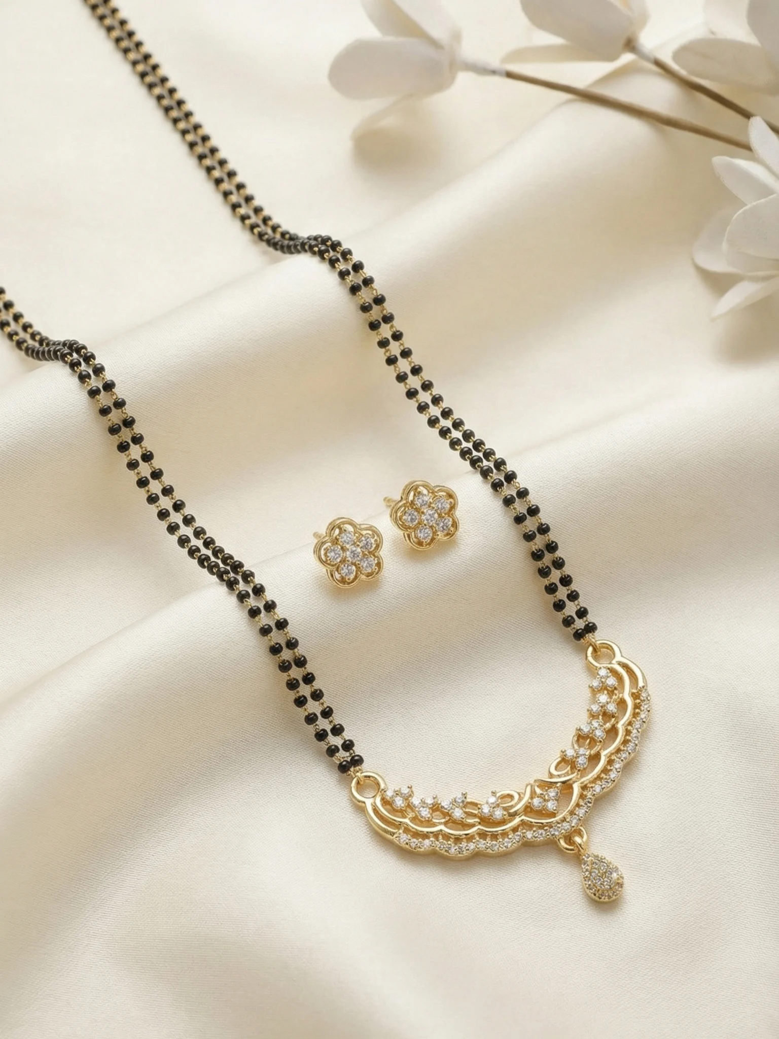 Double Chain Mangalsutra - Image 3