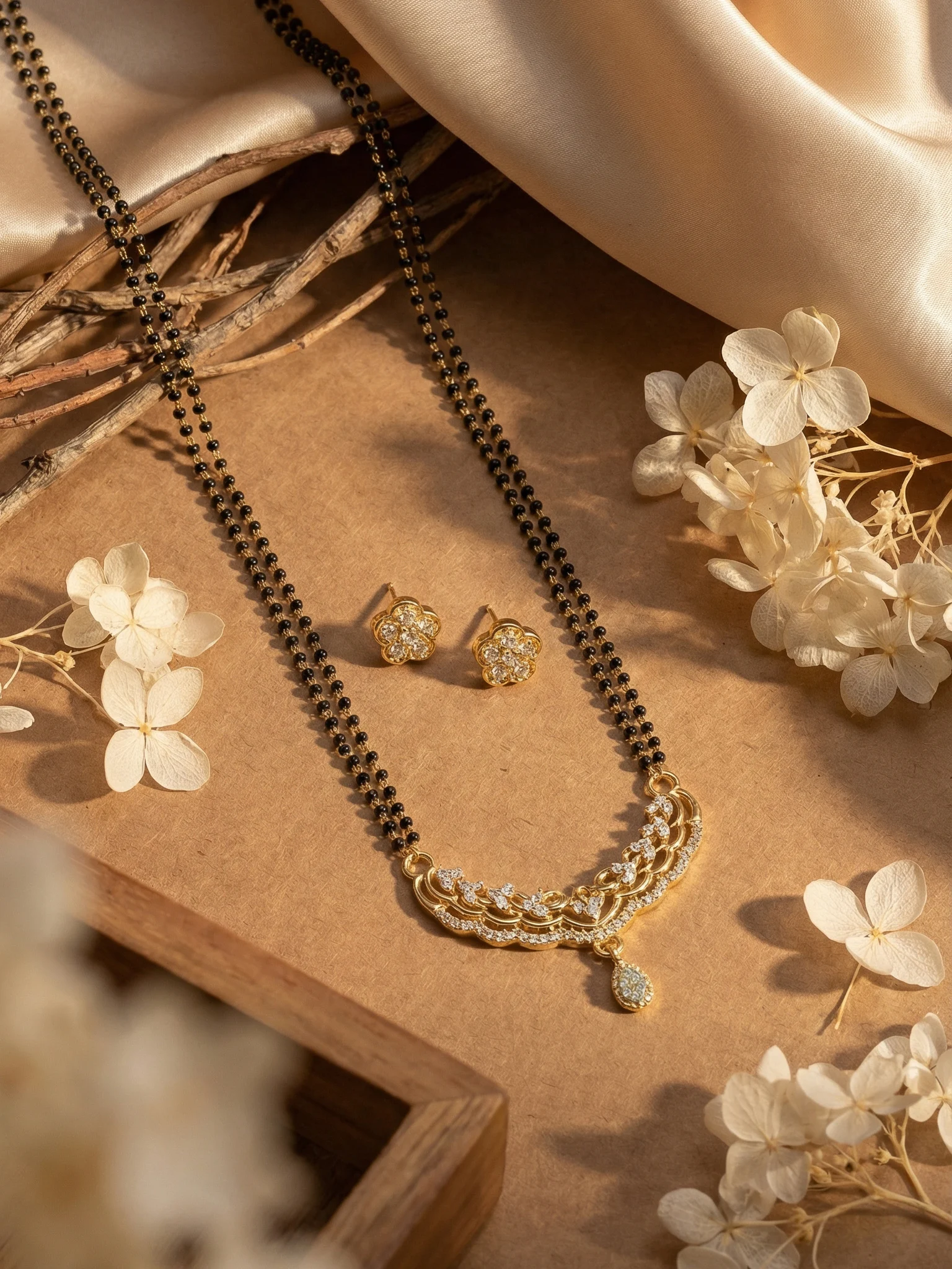 Double Chain Mangalsutra - Image 4