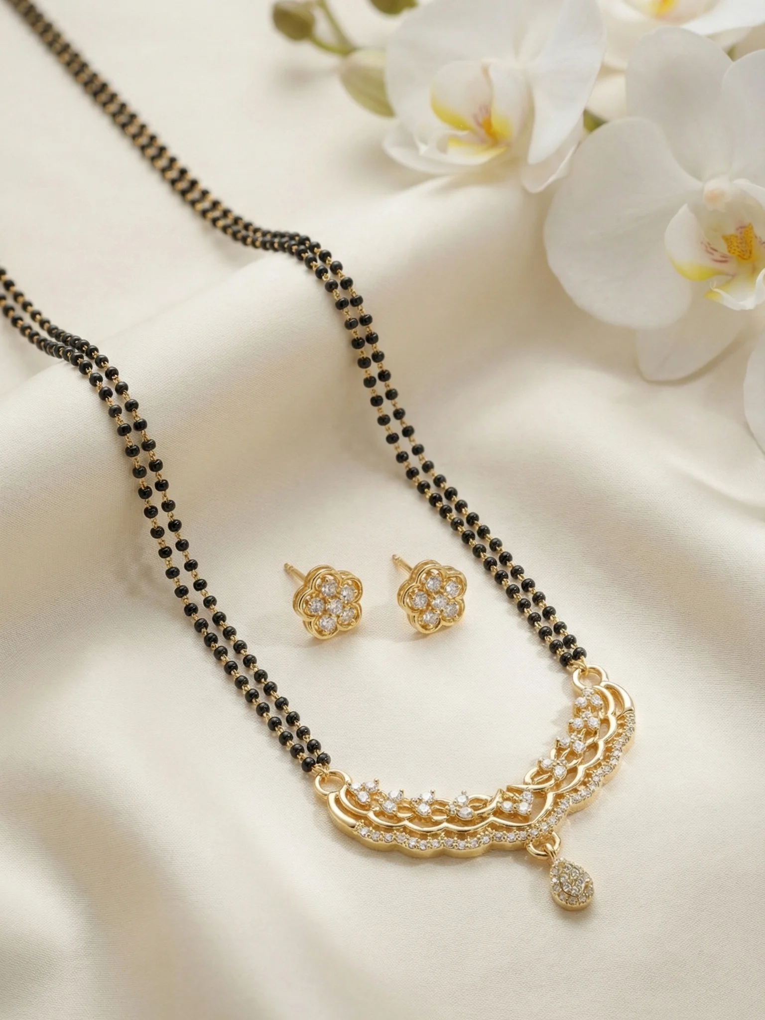 Double Chain Mangalsutra - Image 5