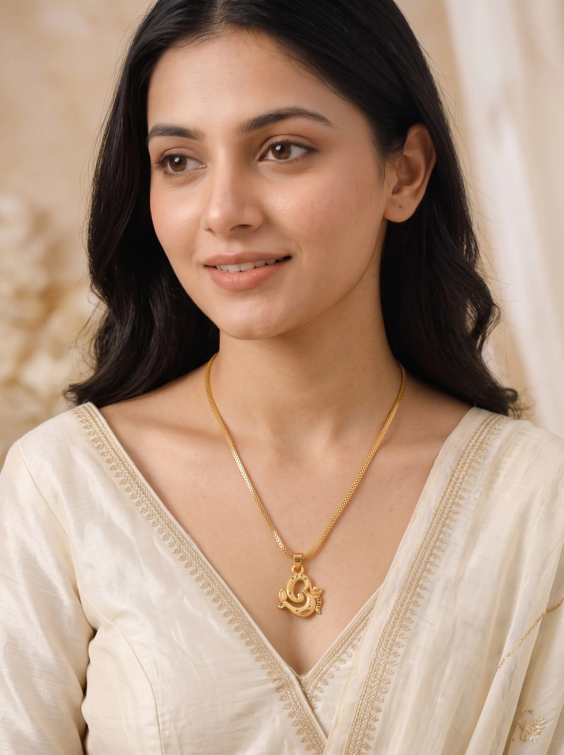 Royal Gold Pendant Chain - Image 7