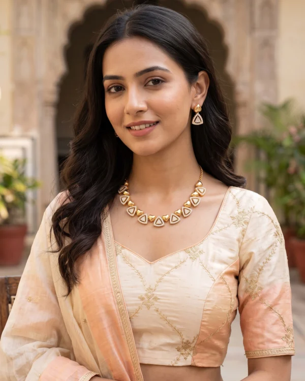 Designer Gold Necklace Set