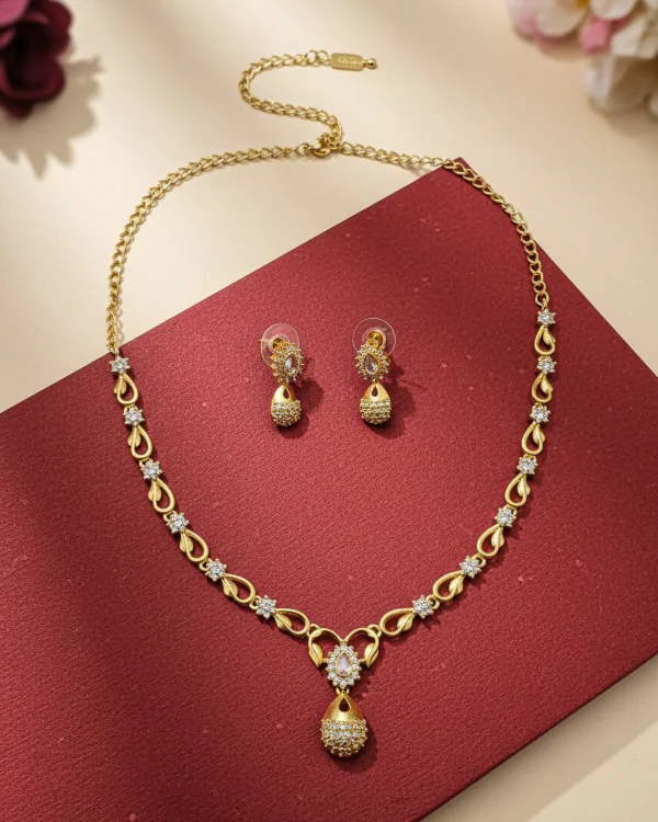 Wedding Gold Necklace Set