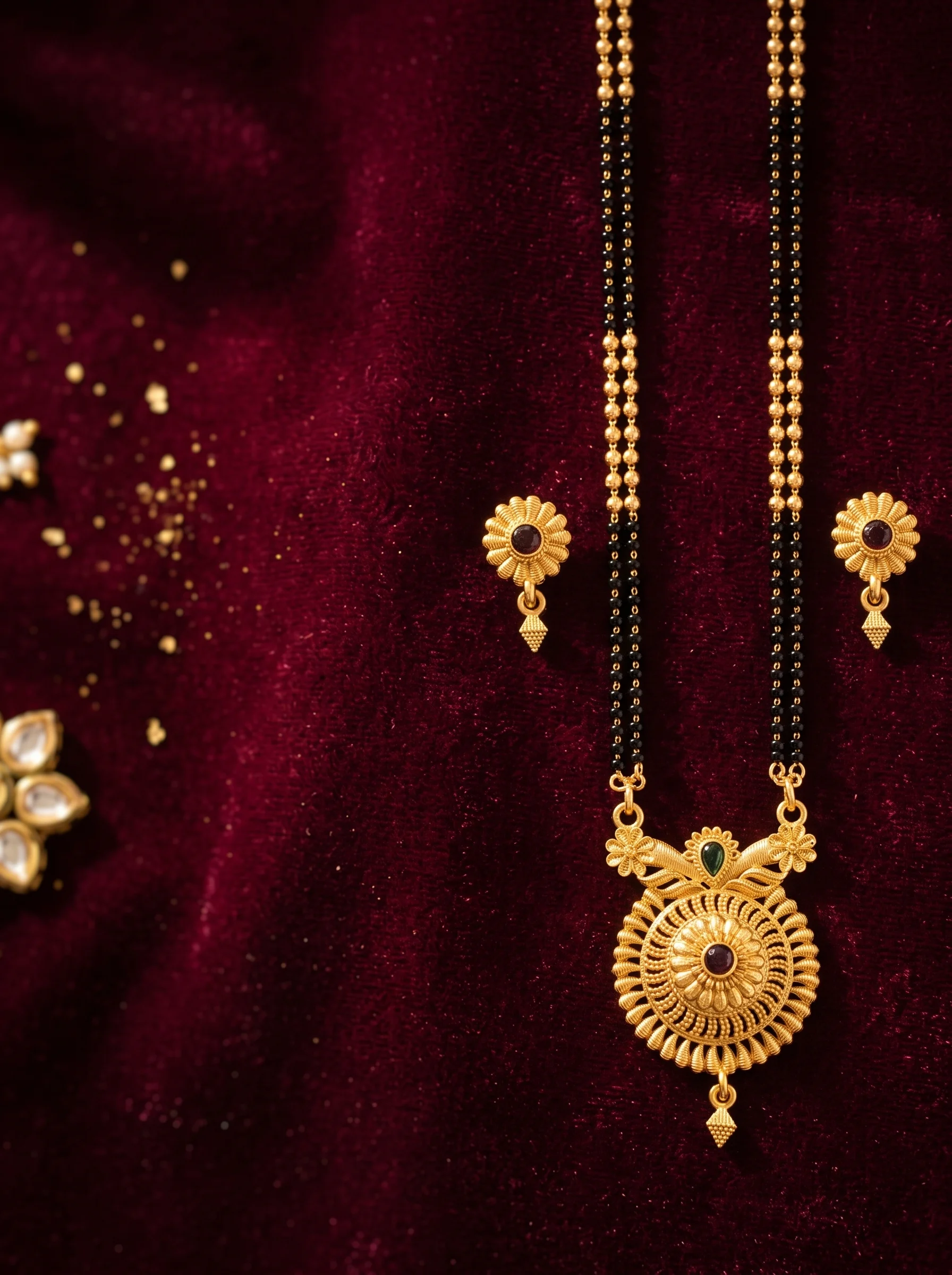 Royal Antique Mangalsutra Set - Image 5
