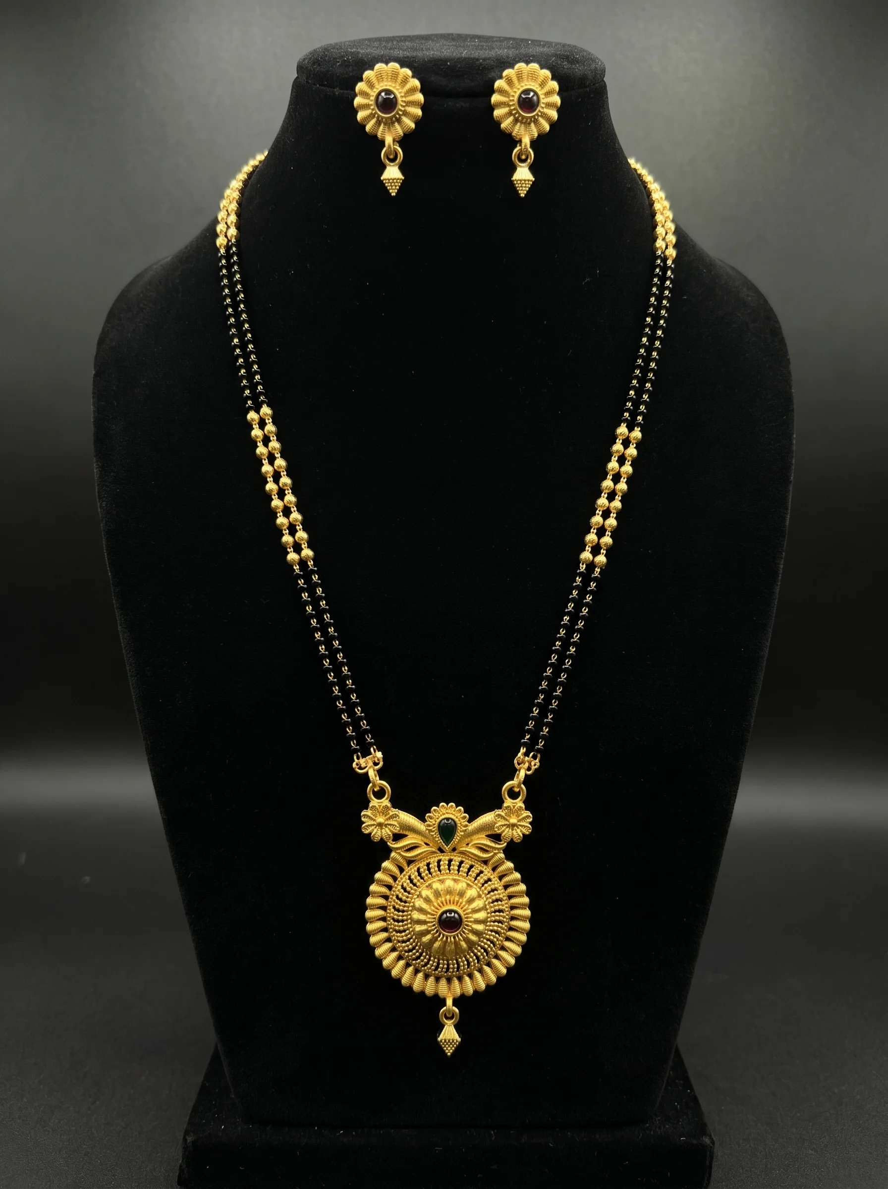 Royal Antique Mangalsutra Set - Image 6