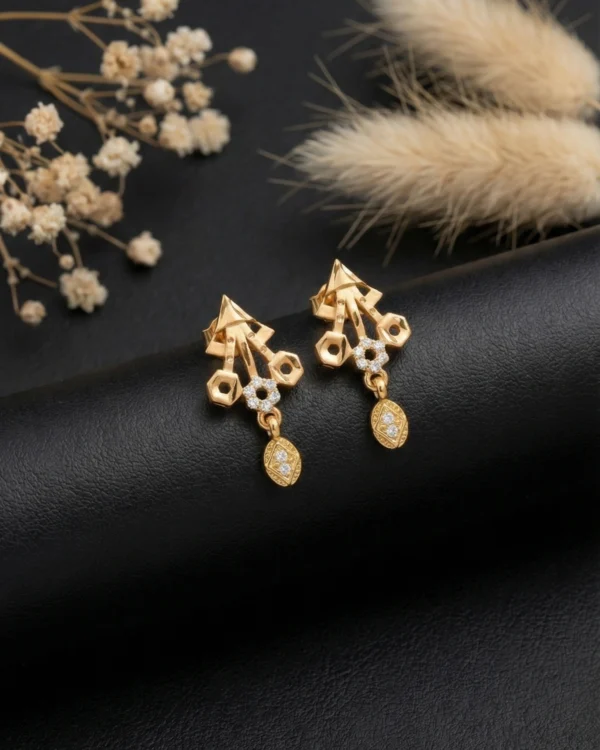 Daily Wear Gold Earrings