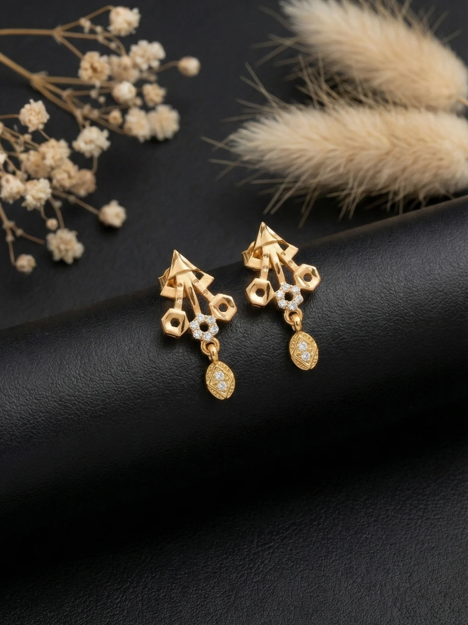 Daily Wear Gold Earrings