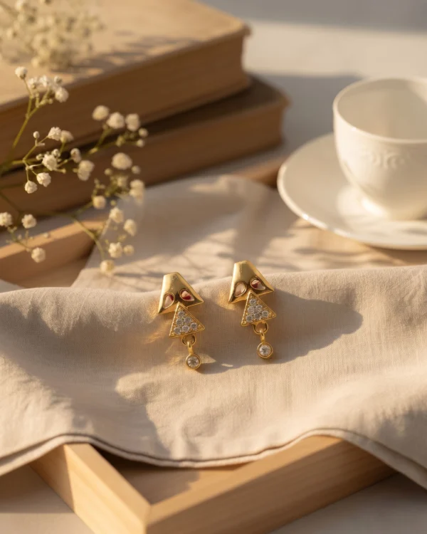 Classic Gold Earrings