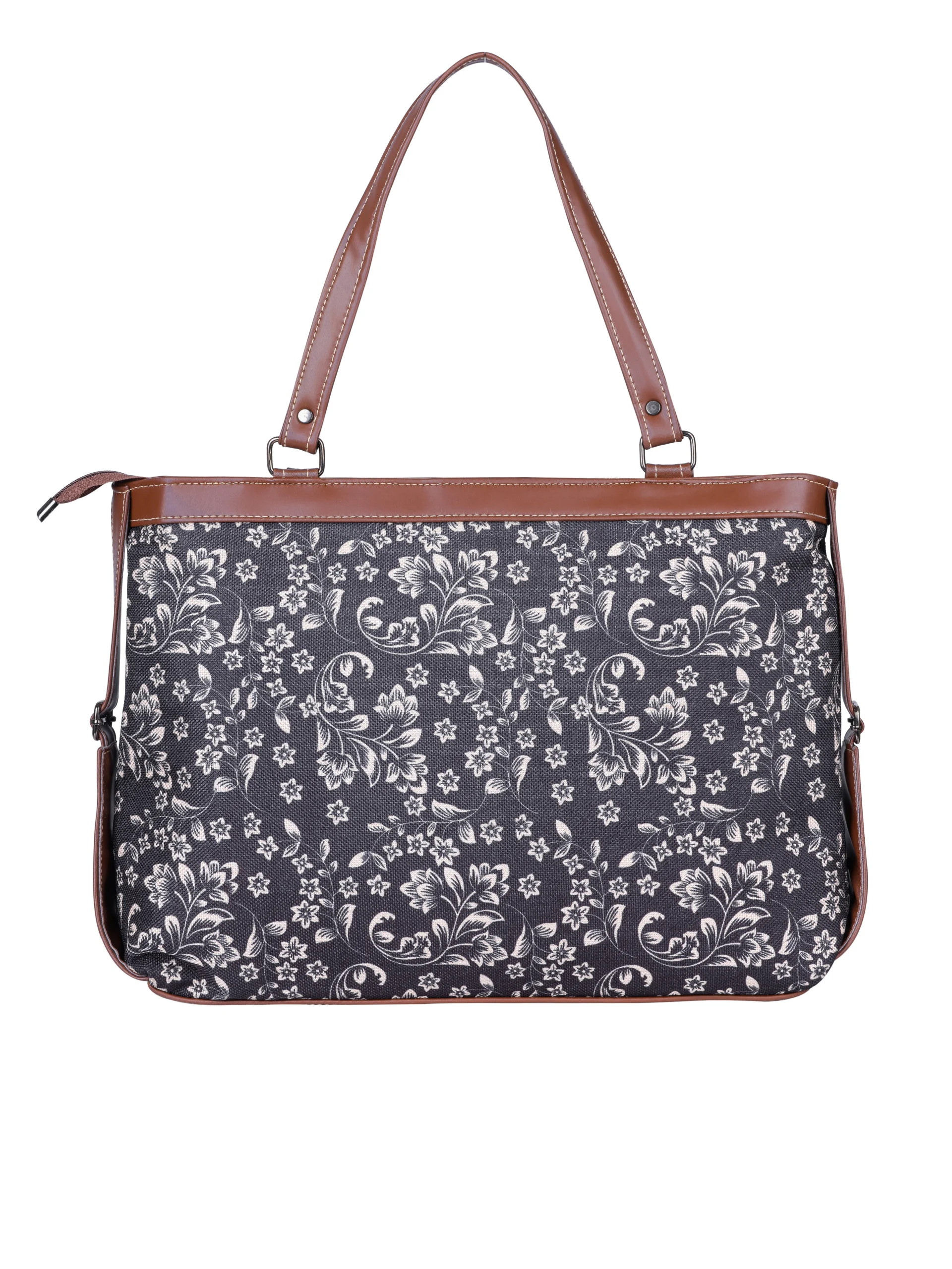 Vintage Floral Satchel Bag - Image 4