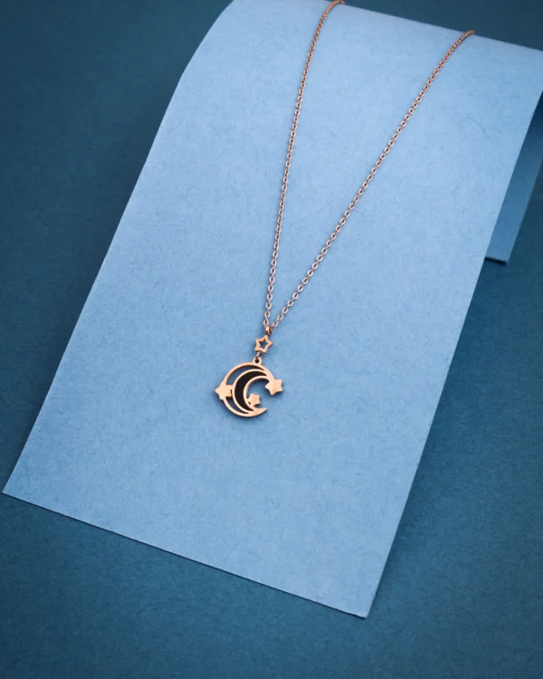 Rose Gold Charm Necklace