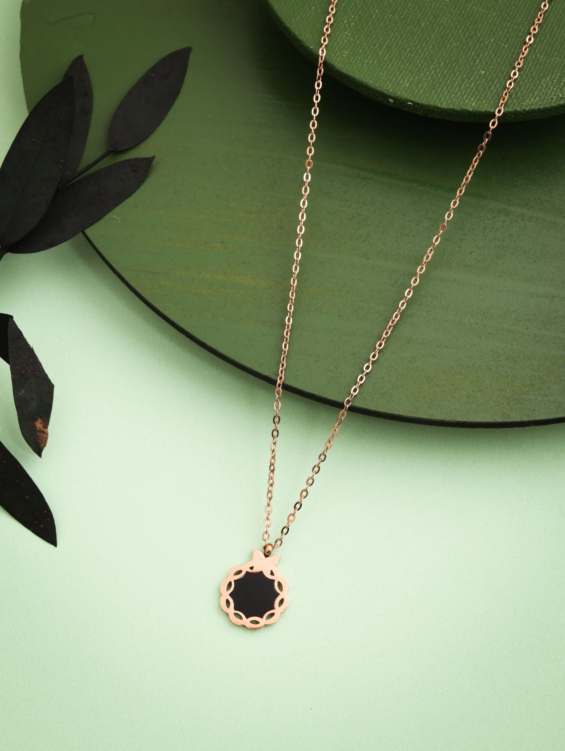 Rose Gold Daily Wear Pendant