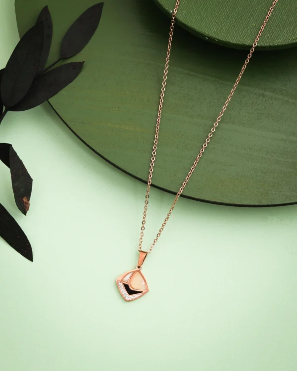 Rose Gold Graceful Pendant