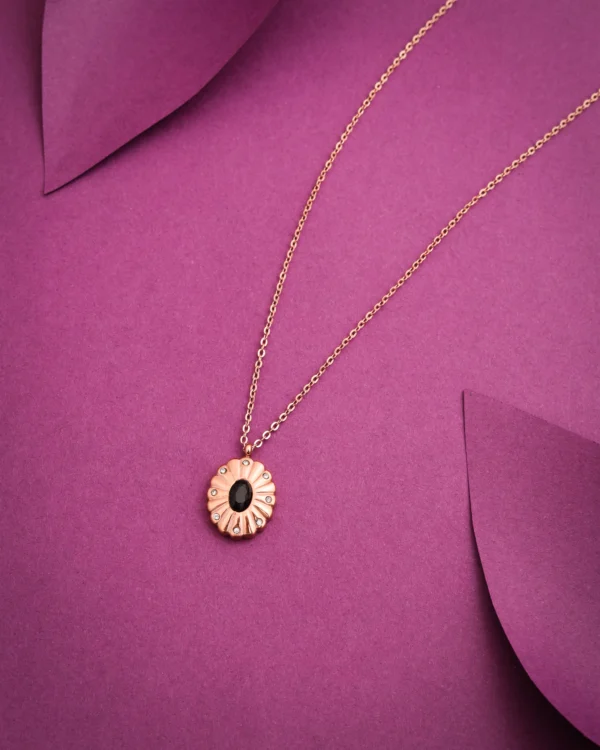 Rose Gold Infinity Pendant