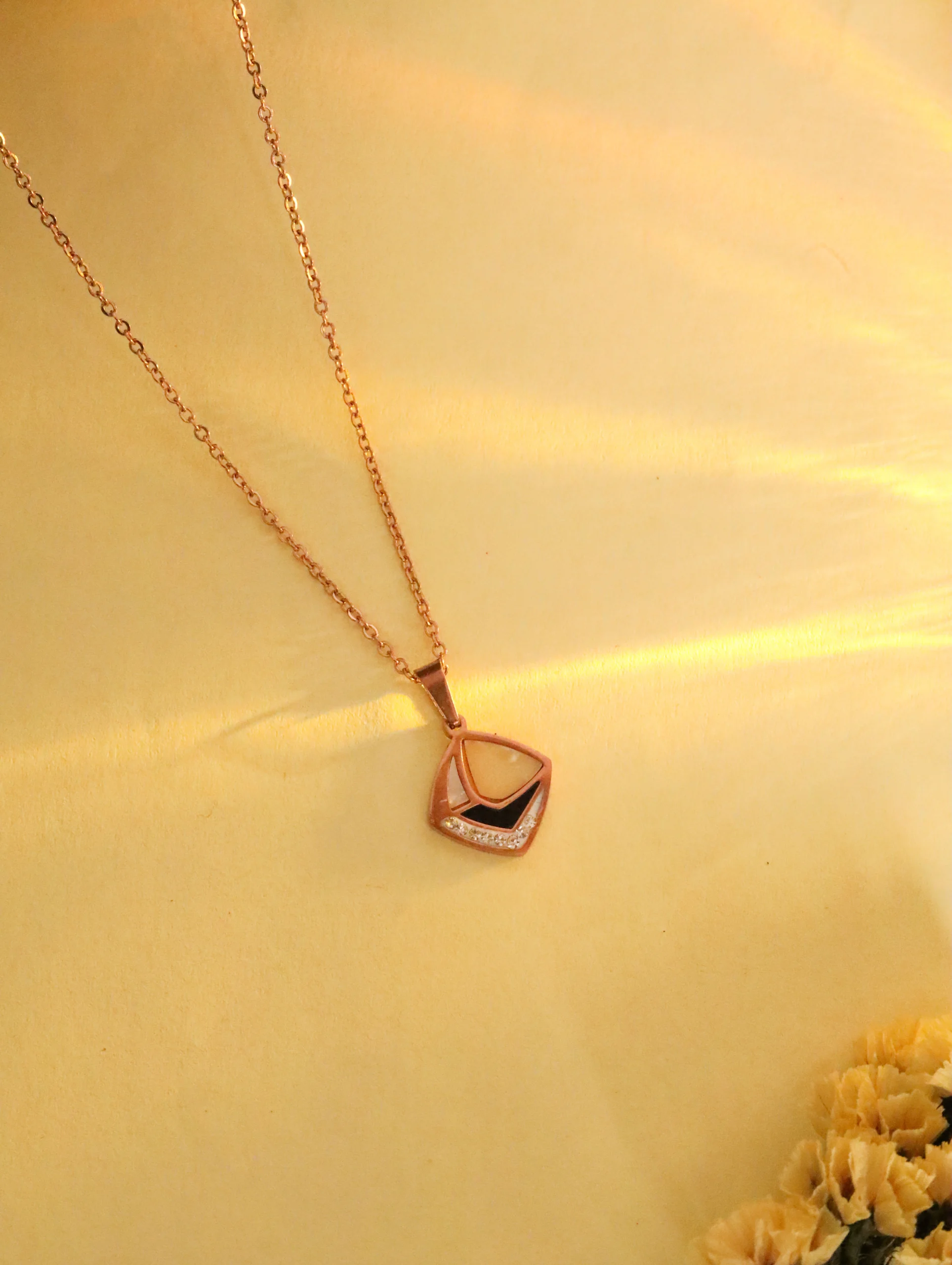 Rose Gold Graceful Pendant - Image 2