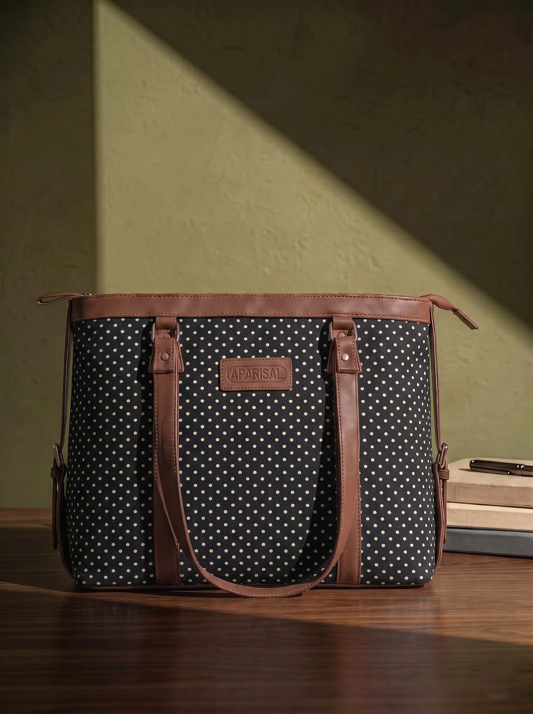 Classic Polka Dot Tote Bag