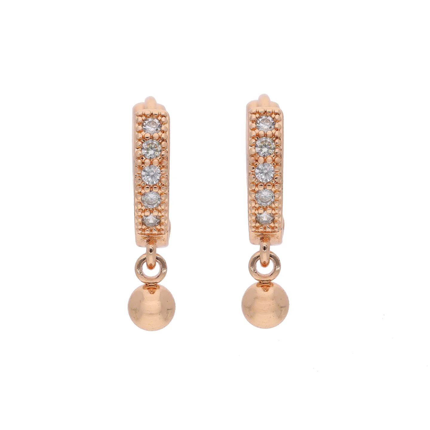 Classic Gold Hoop Earrings - Image 3