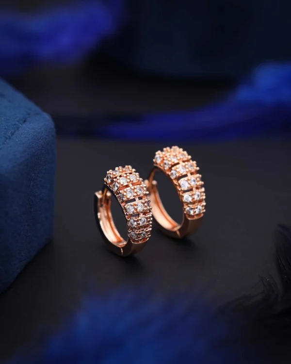 Luxury Gold Hoop Earrings
