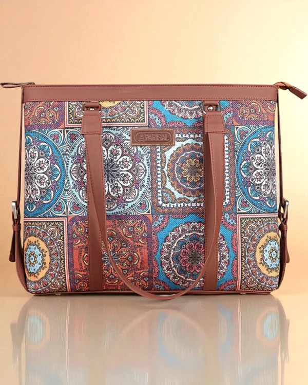 Boho Mandala Tote Bag
