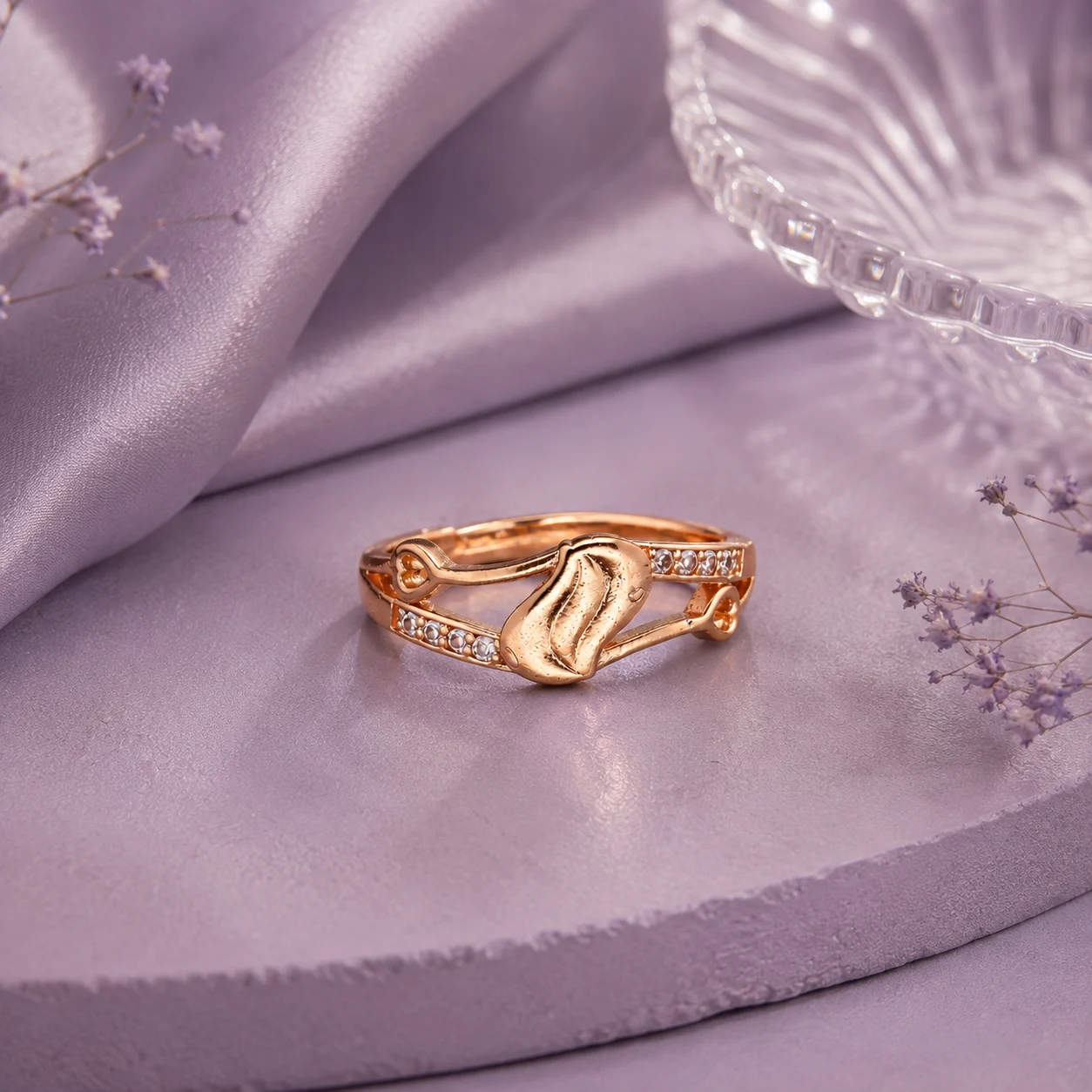 Rose Flame Spark Ring - Image 2