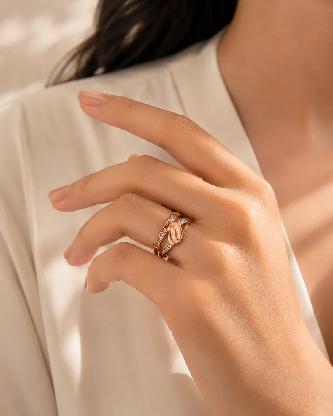 Rose Flame Spark Ring - Image 4