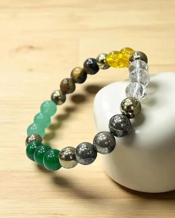 Dhyan Yog Gemstone Beaded Bracelet