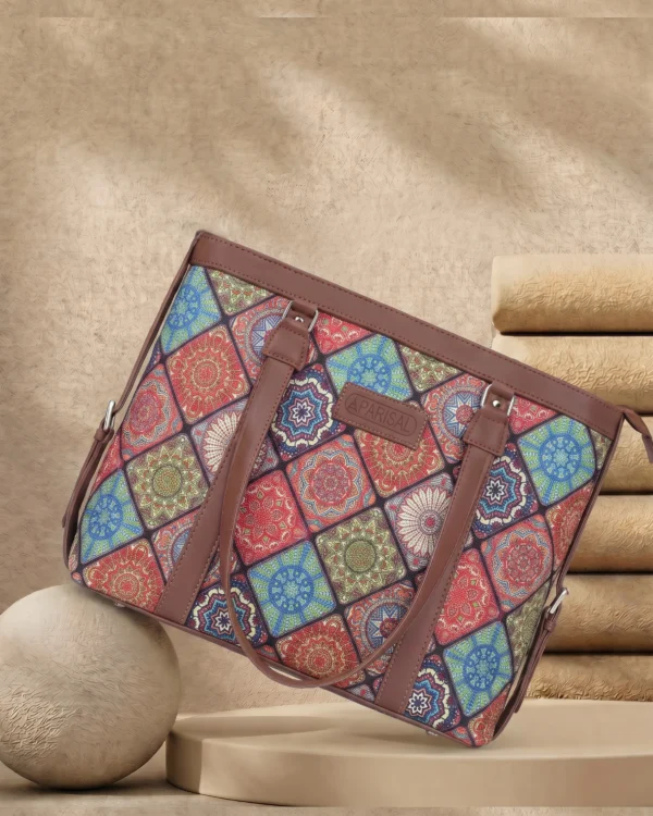 Colourful Mosaic Tote Bag