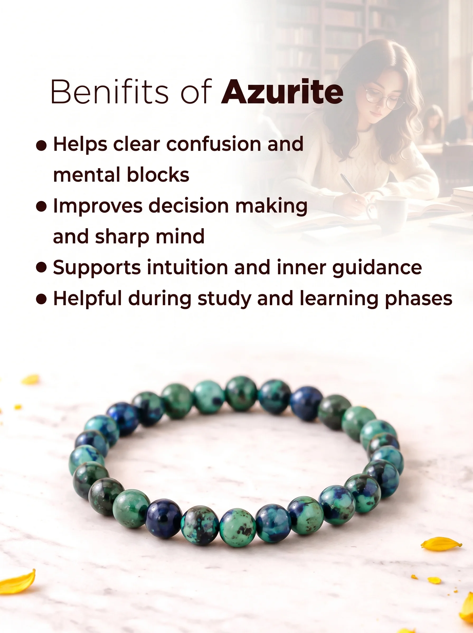 Weight Loss Natural Gemstone Beaded Bracelet - Image 5