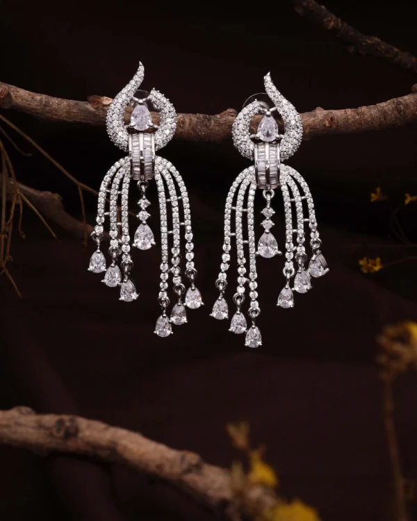 Timeless Silver Fashion Earrings