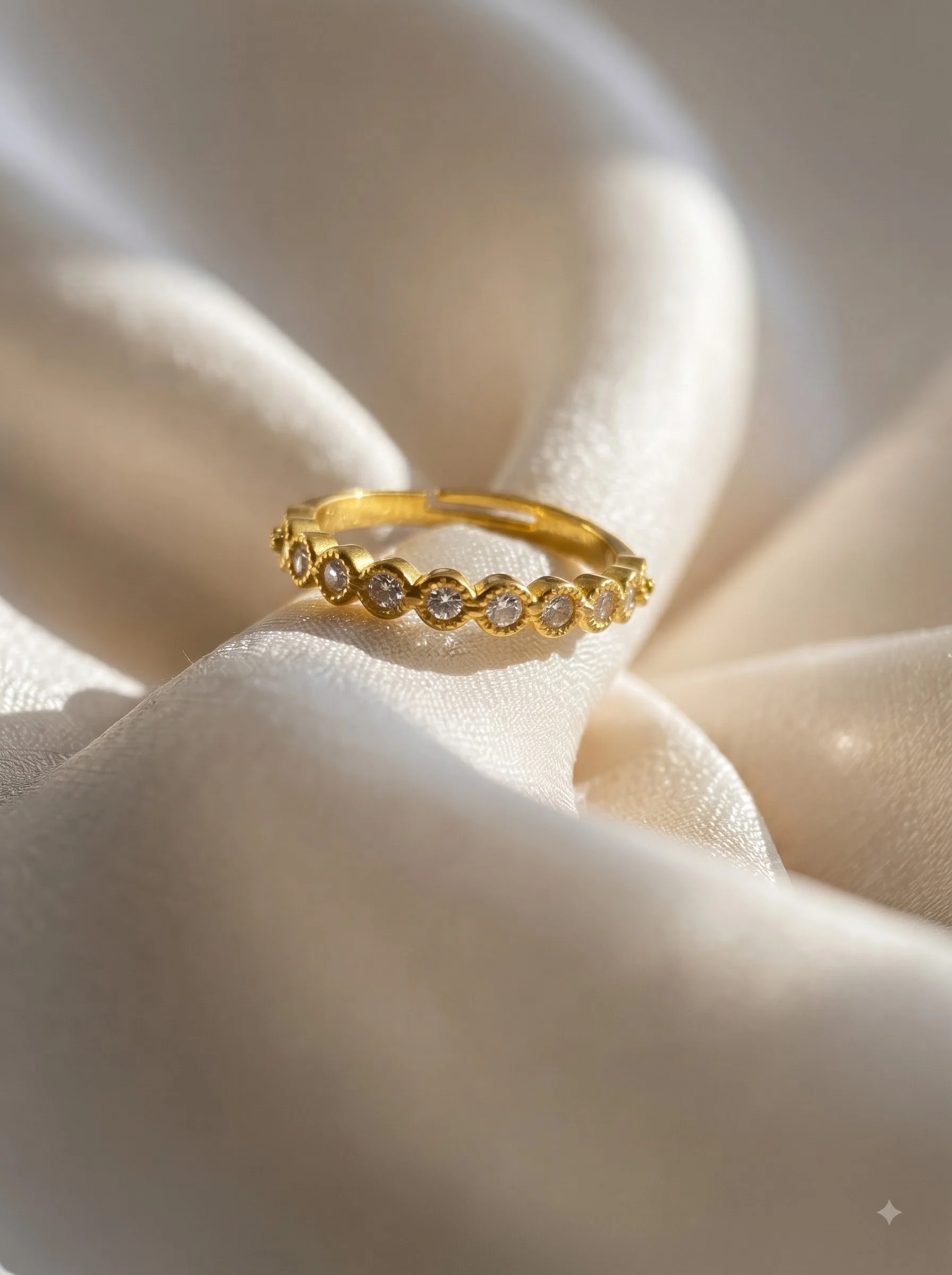 Crystal Marquise Gold Ring - Image 5