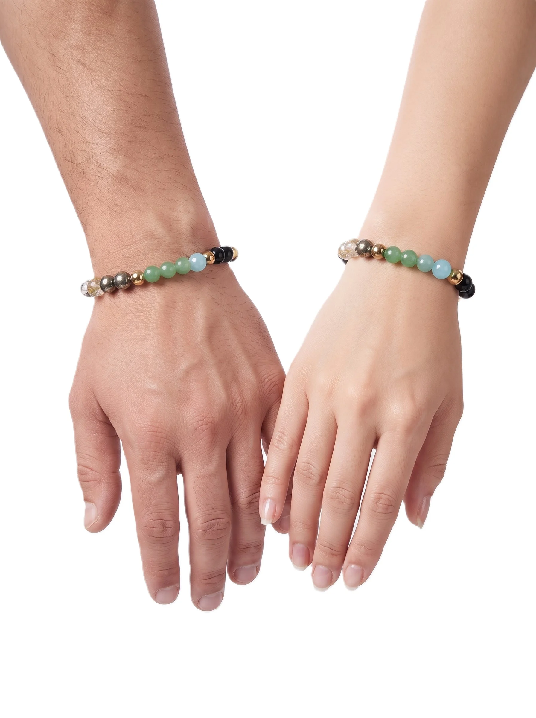 Positive Energy Natural Gemstone Beaded Bracelet - Image 3
