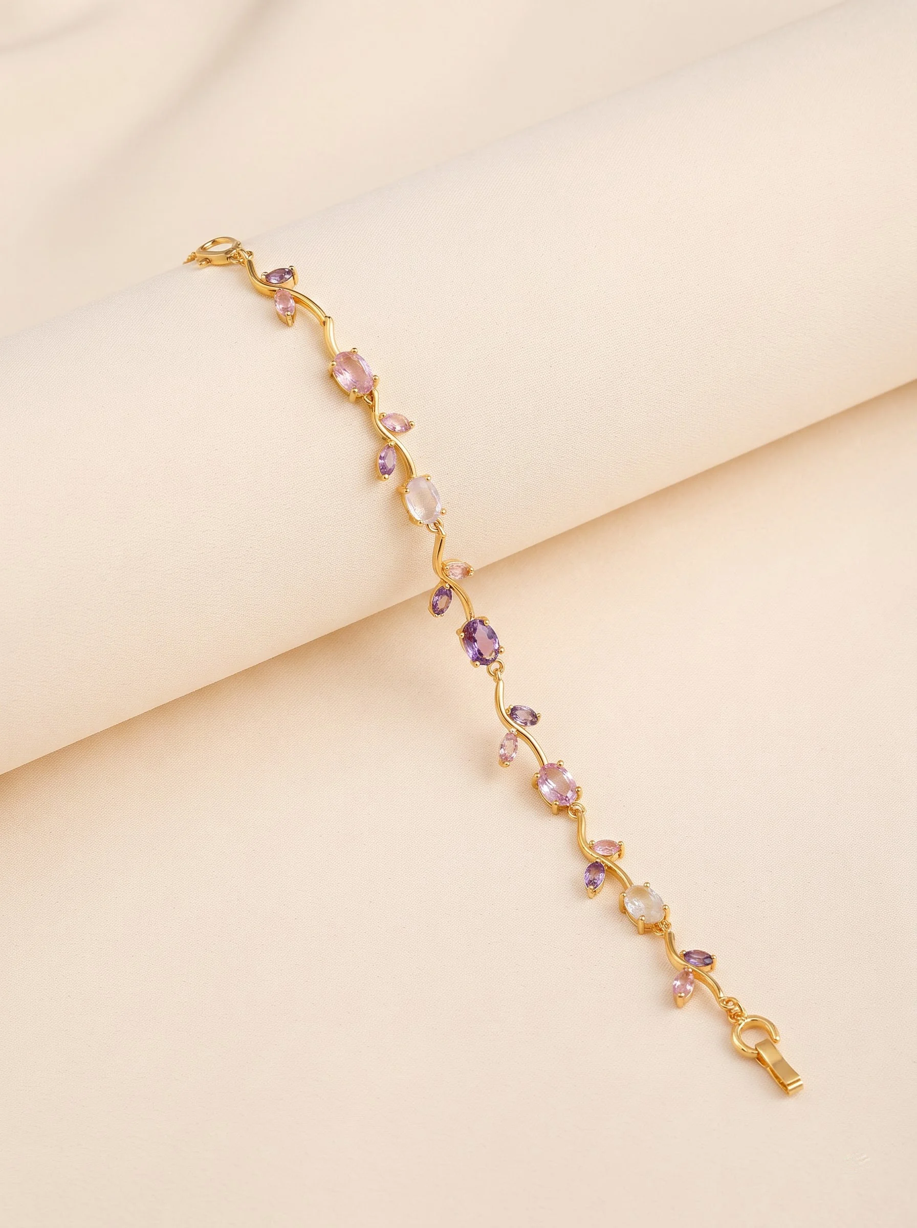 Pastel Blossom Vine Bracelet - Image 6