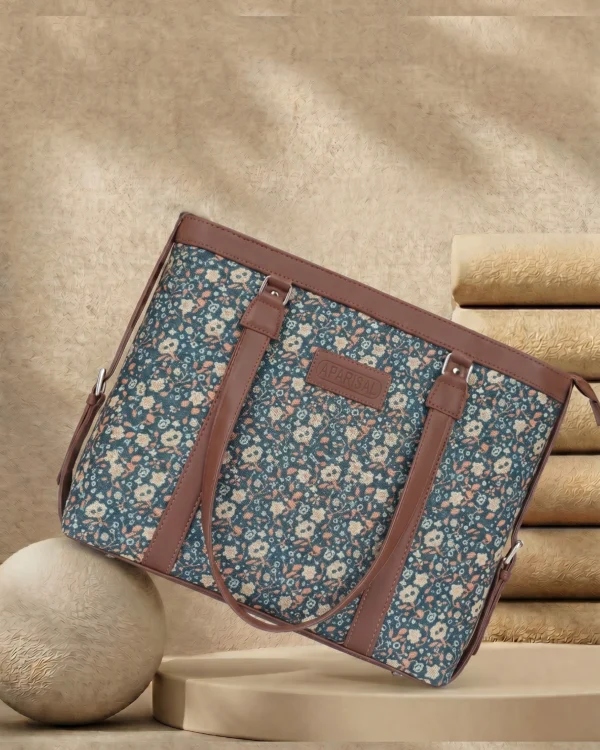 Vintage Floral Tote Bag